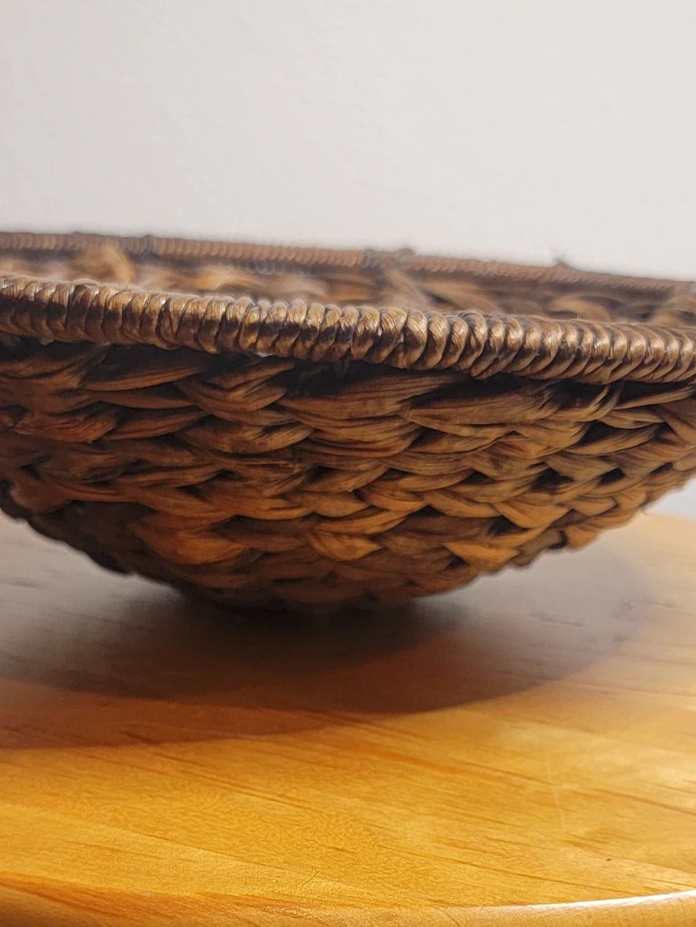 Source Unknown Handwoven Seagrass Basket - Brown
